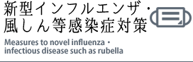 新型インフルエンザ・風しん等感染症対策